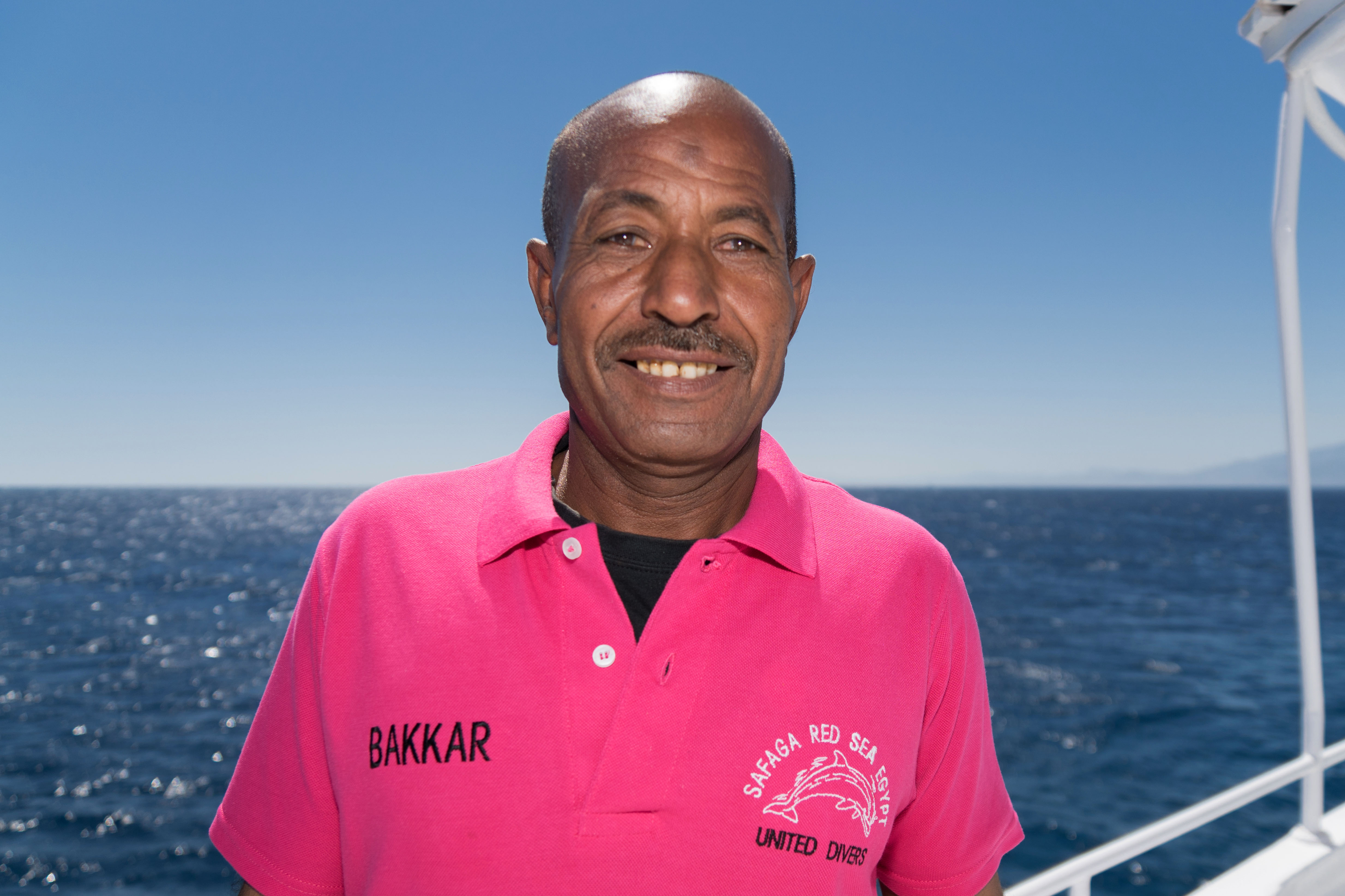 Bakkar Cuisinier sur le Compass de United Divers Egypt Safaga