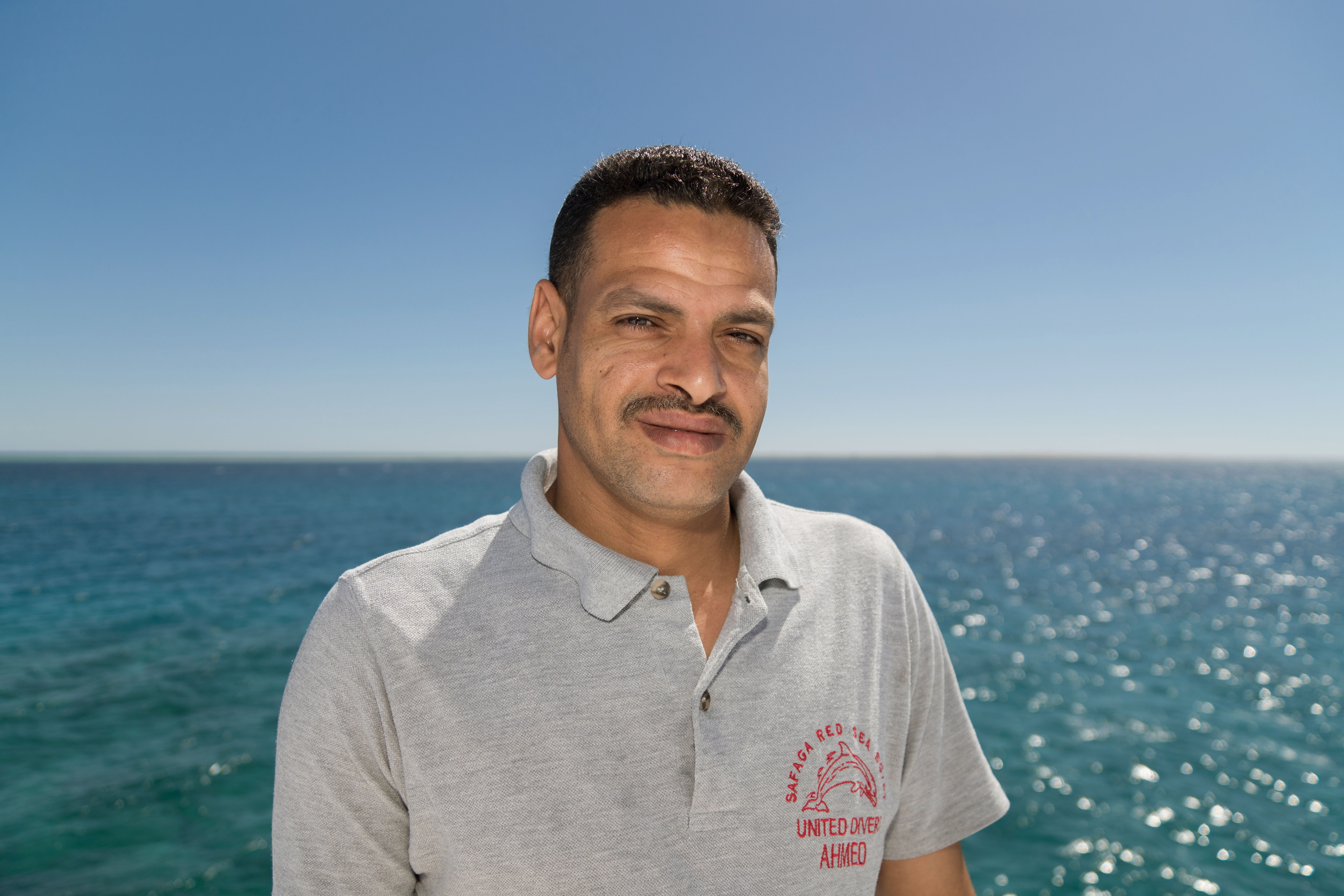 Ahmed Service de chambre et restauration à bord du Compass chez United Divers Egypt Safaga