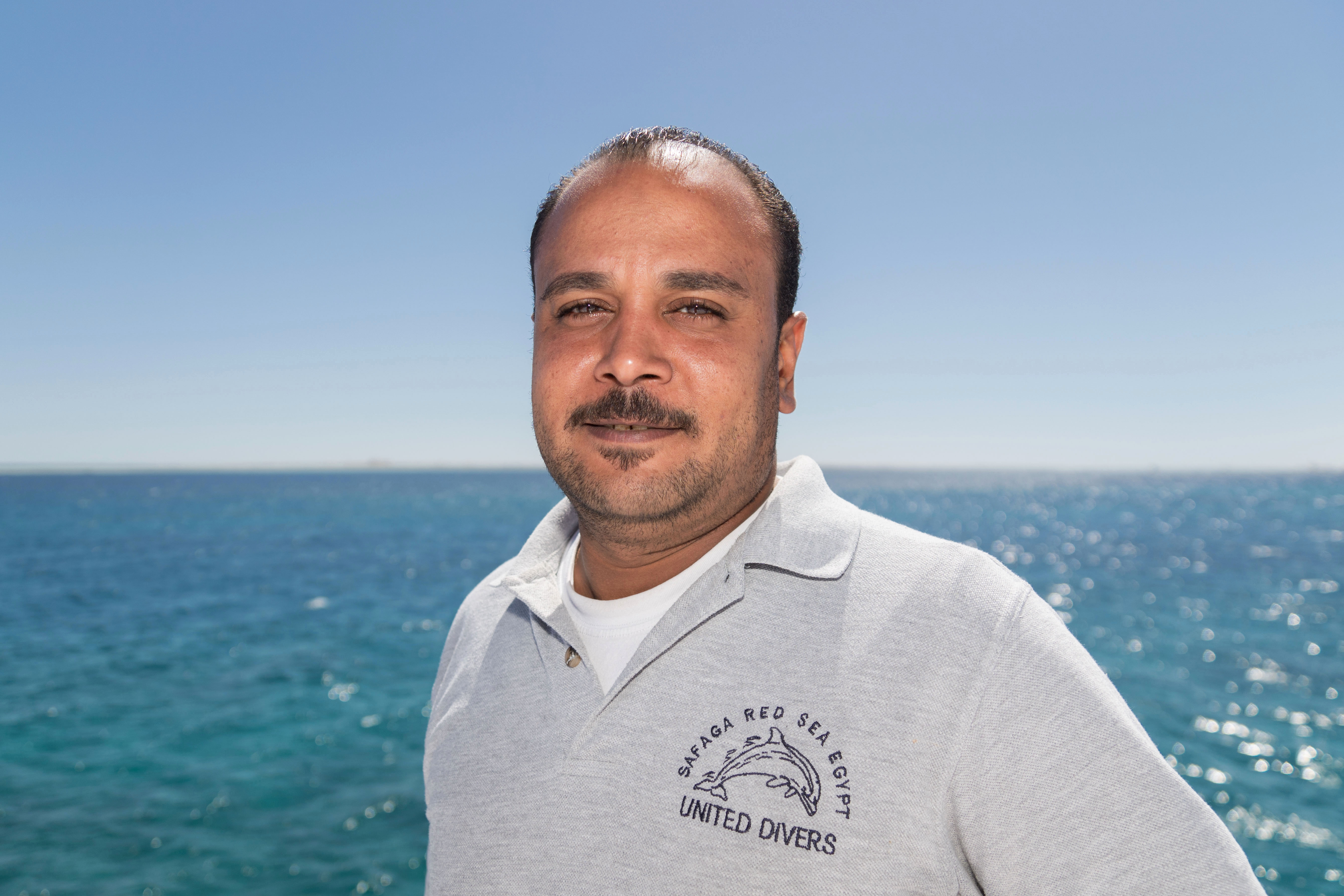 Hassan Mécanicien à bord du Ramadan 3 chez United Divers Egypt Safaga