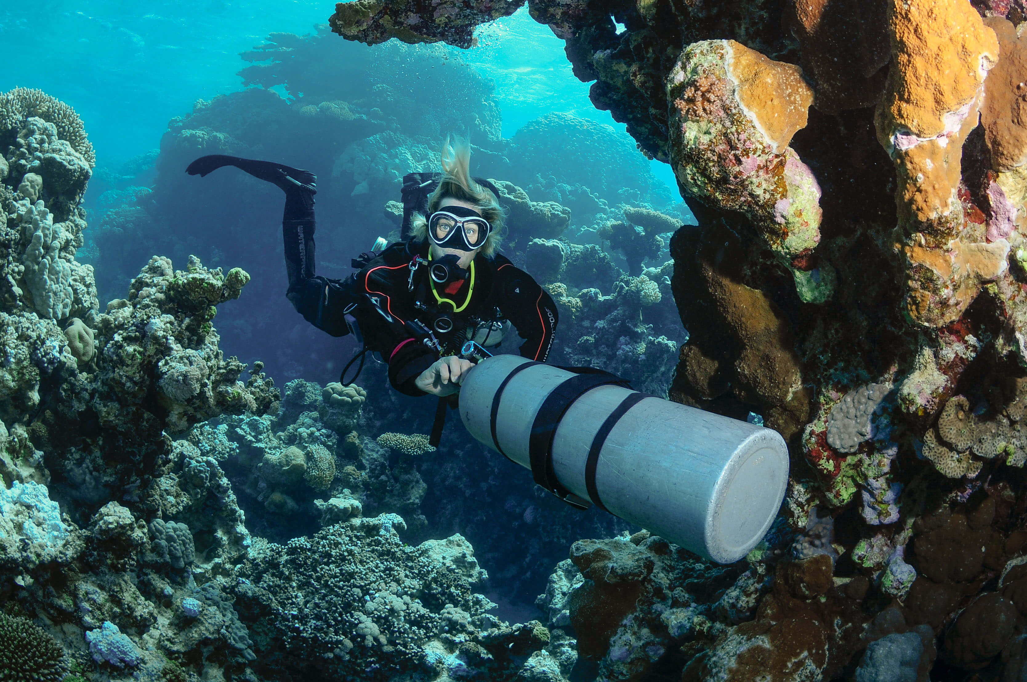 United Divers Egypt Safaga Formation Sidemount